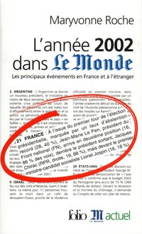 L'année 2002 dans "le monde"